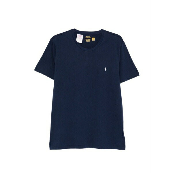 ラルフローレン メンズ Tシャツ トップス Logo t-shirt Blue|asty