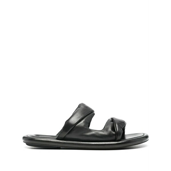 オフィチーネ クリエイティブ レディース サンダル シューズ Estens 102 leather sandals Black|asty
