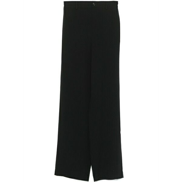モスキーノ レディース カジュアルパンツ ボトムス Straight-leg trousers Black｜asty