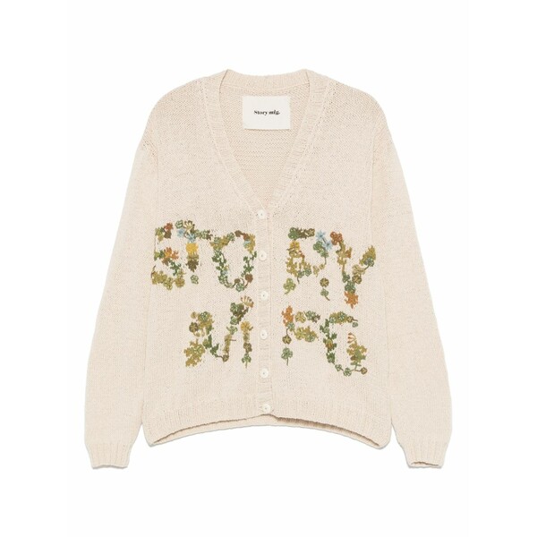 ストーリーエムエフジー メンズ ジレー アウター Twinsun cardigan Neutrals