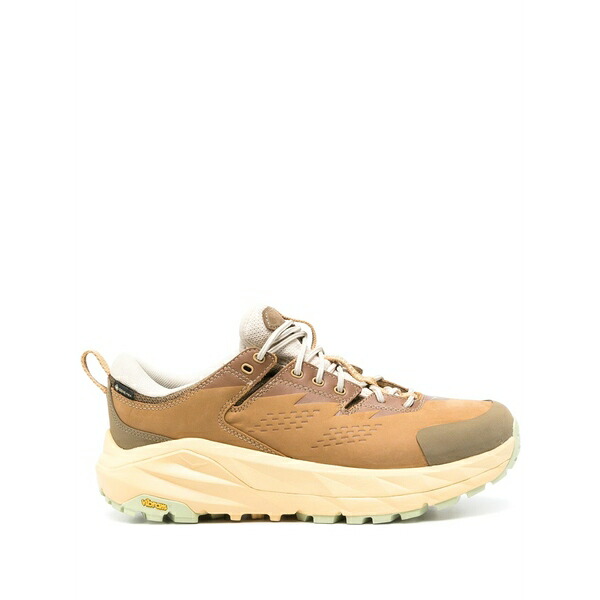 ホカオネオネ メンズ スニーカー シューズ Kaha gtx panelled chunky sneakers Brown