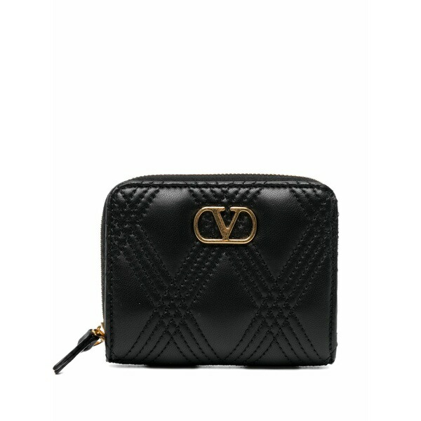 ヴァレンティノ ガラヴァーニ レディース 金入れ 付属物 Quiltie 67 wallet Black