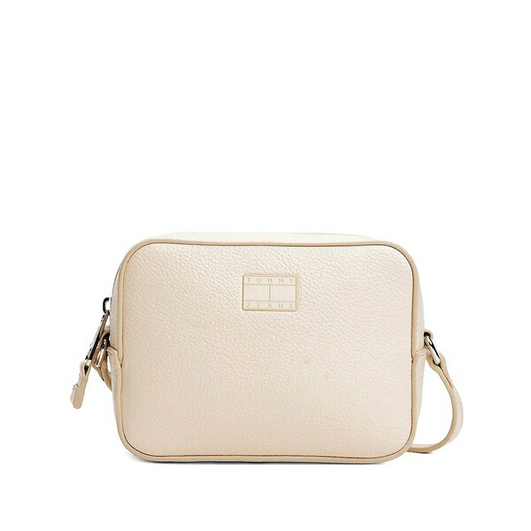 トミー ヒルフィガー レディース ショルダーバッグ 御徒面子 Logo-patch cross body bag Neutrals