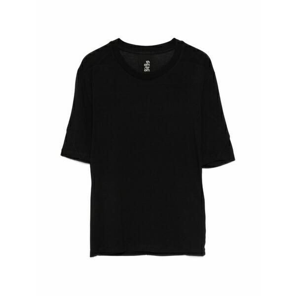 トム・Cr レディース プルオーバー トップス Short-sleeve t-shirt Black