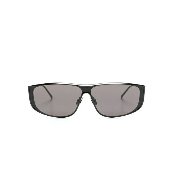 サンローラン アイウェア メンズ サングラス・アイウェア 付属物 Luna logo-embossed sunglasses Black サングラス-バッグ・小物・ブランド雑貨-眼鏡・サングラス