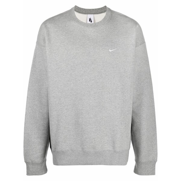 ナイキ メンズ パーカー・スウェットシャツ アウター Nrg solo swoosh sweatshirt Grey|asty
