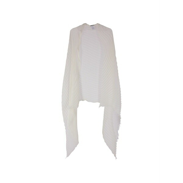 イッセイミヤケ レディース えり巻き・袈裟・えり巻き 付属物 Feather ramie pleats stole scarf Neutrals