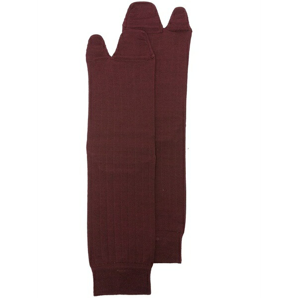マルタンマルジェラ レディース ソックス アンダー御召しもの Tabi split-toe socks Red