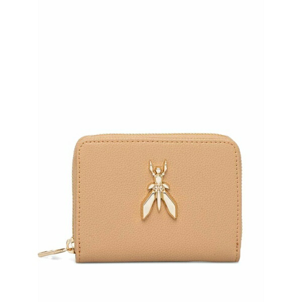 パトリツィア ペペ レディース 紙入れ 付属品 Logo-plaque wallet Neutrals