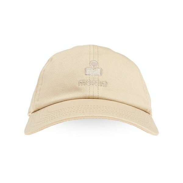 イザ呼びりん マラン レディース かぶり笠 付属品 Tomas logo-embroidered baseball cap Neutrals