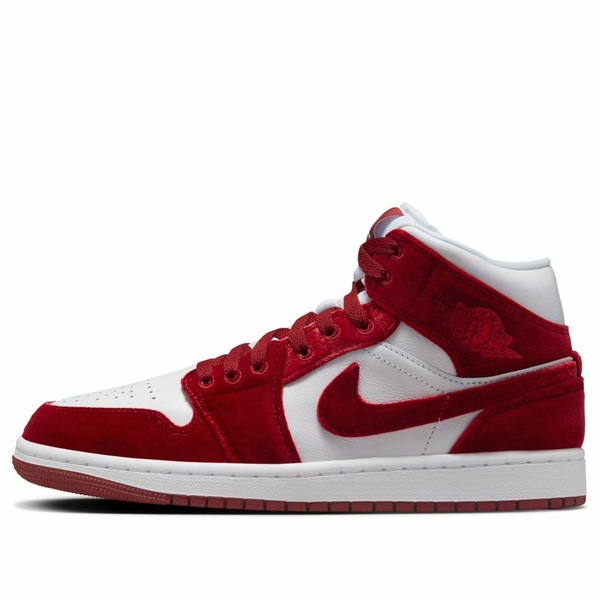 Jordan ジョーダン レディース スニーカー  【(WMNS) Air Jordan 1 Mid SE \u0027Red Velvet\u0027 FZ3334-100】  大きさ US_7(24.0糎)