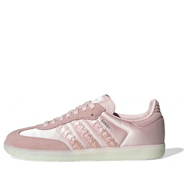 adidas アディダス レディース スニーカー 【(WMNS) adidas Samba OG Satin \'Sandy Pink\' HQ5158】 サイズ US_6(23.0cm)|asty