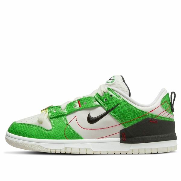 Nike ナイキ レディース スニーカー  【(WMNS) Nike Dunk Low Disrupt 2 \u0027Green Snakeskin\u0027 DV1491-101】  大きさ US_6(23.0糎)