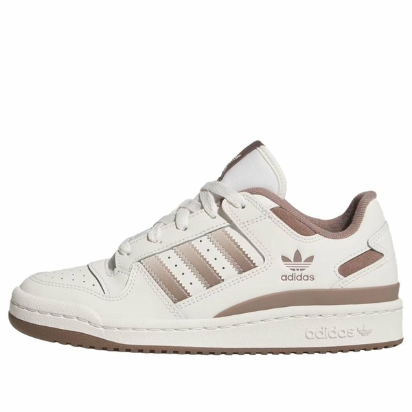 adidas アディダス レディース スニーカー  【(WMNS) adidas Forum Low CL \u0027Wonder White Trace Brown\u0027 JI3257】  大きさ US_6(23.0糎)