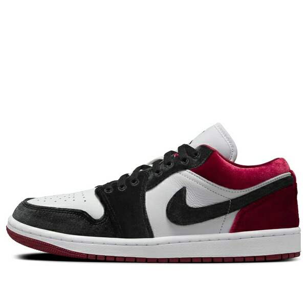 Jordan ジョーダン レディース スニーカー 【(WMNS) Air Jordan 1 Low SE 'Velvet Black Toe' FZ3242-001】 サイズ US_9.5(26.5cm)|asty