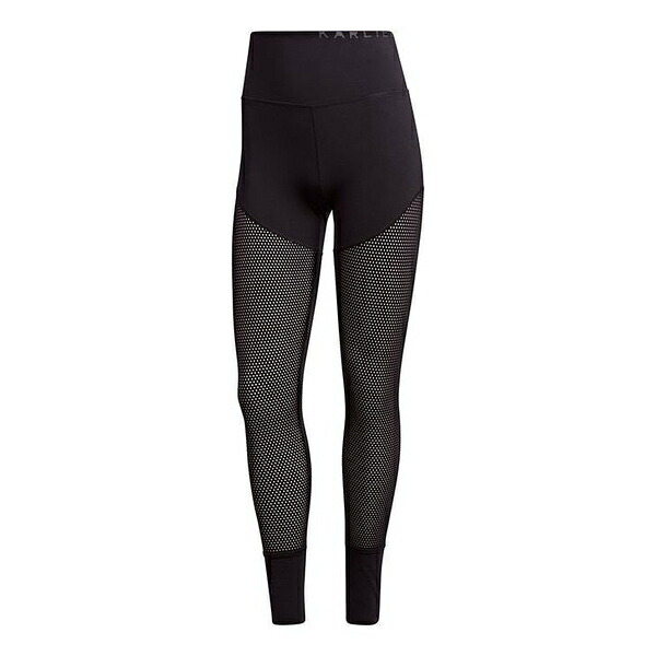 adidas アディダス レディース スニーカー  【(WMNS) adidas Mesh Hw L Tight Gym Sports Training High Waist Leggings Black GI8582】  大きさ US_W_M