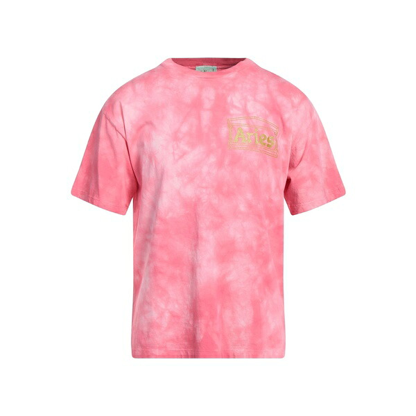 【貨物輸送無料】 アリーズ メンズ プルオーバー トップス T-shirts Pink