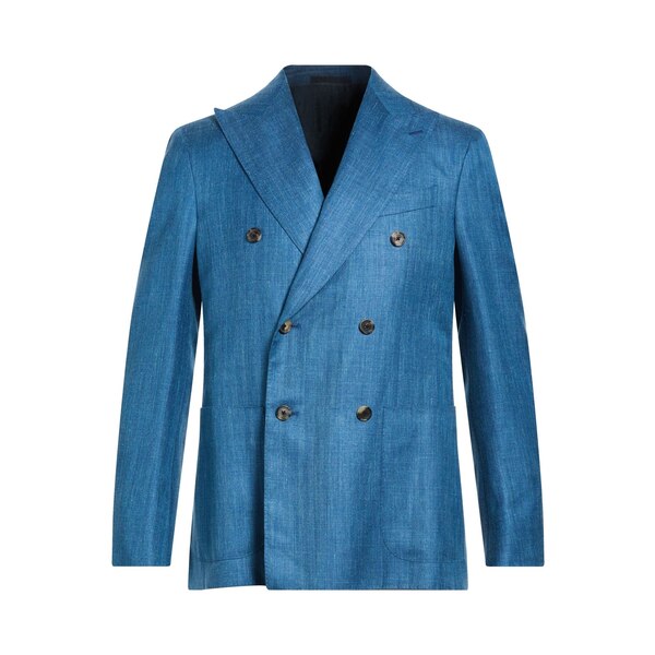 【貨物輸送無料】 カルーゾ メンズ 上衣＆上衣 アウター Blazers Blue