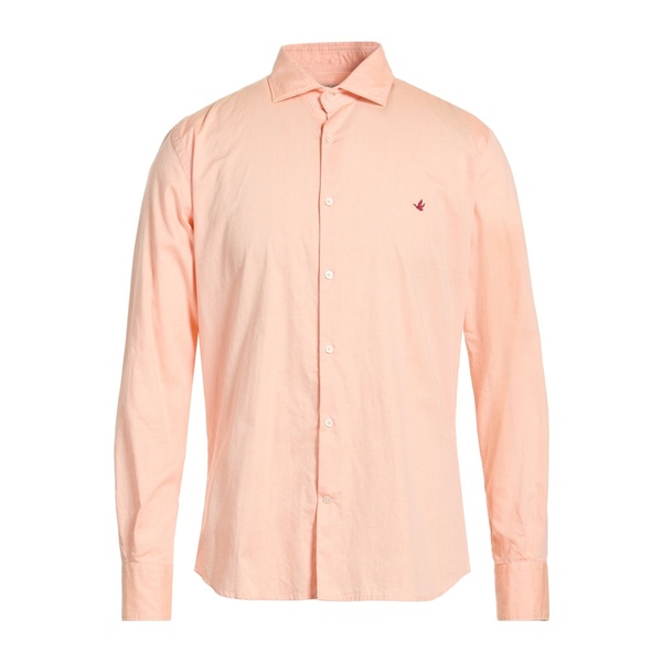 【送料無料】 ブルックスフィールド メンズ シャツ トップス Shirts Orange