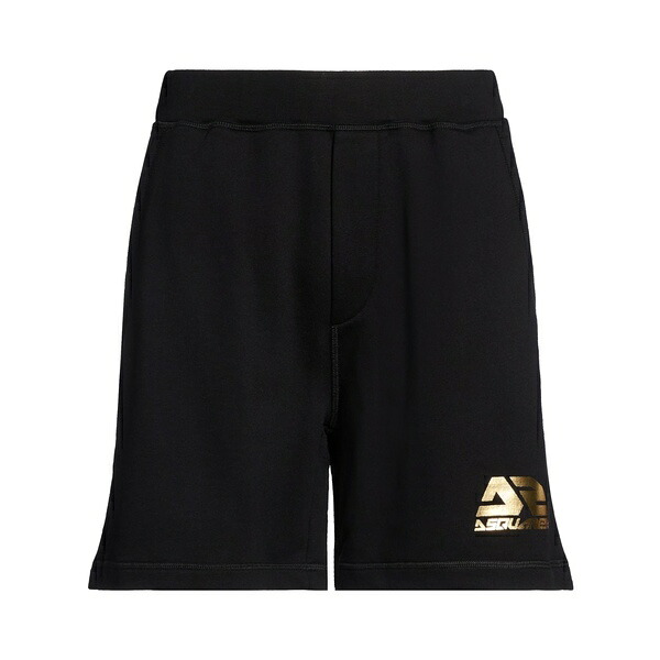 【送料無料】 ディースクエアード メンズ カジュアルパンツ ボトムス Shorts & Bermuda Shorts Black｜asty