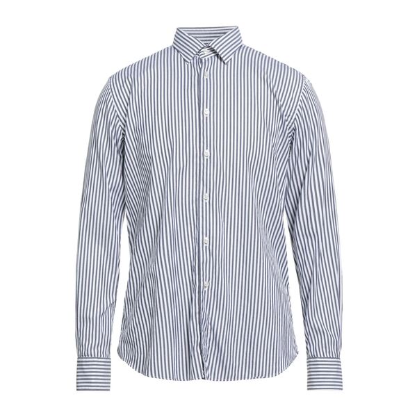 【貨物輸送無料】 ザカス  メンズ プルオーバー トップス Shirts Blue カジュアルシャツ-トップス-メンズファッション