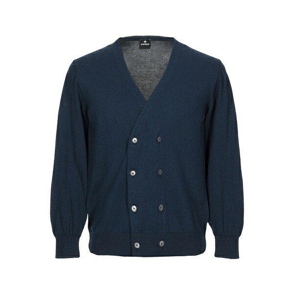 【貨物輸送無料】 アンドレア フェンツィ メンズ 編み物\u0026プルオーバー アウター Sweaters Blue