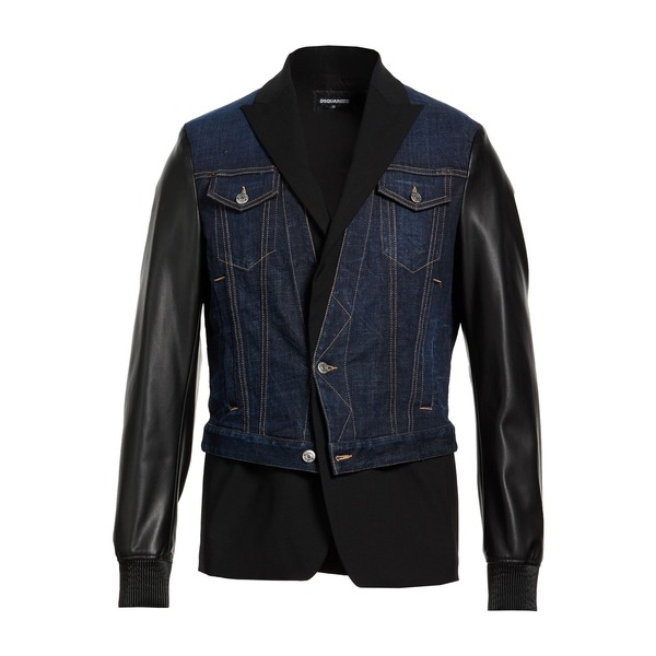 【貨物輸送無料】 ディースクエアード メンズ 上衣＆上衣 アウター Denim outerwear Blue