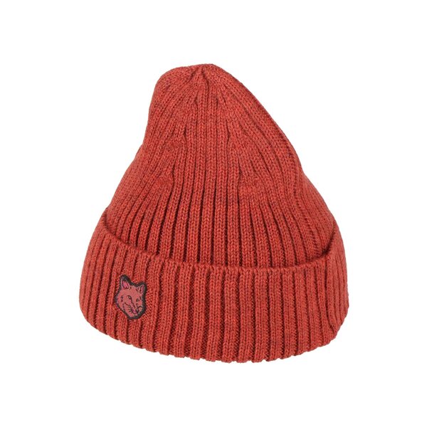 【送料無料】 メゾン キツネ メンズ 帽子 アクセサリー Hats Red｜asty