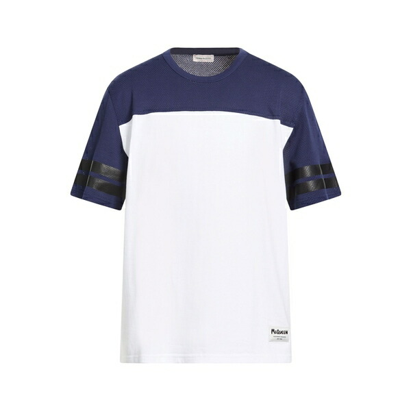 【貨物輸送無料】 マックイーン メンズ プルオーバー トップス T-shirts White