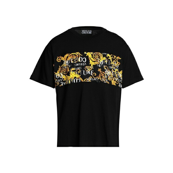 【送料無料】 ベルサーチ メンズ Tシャツ トップス T-shirts Black|asty