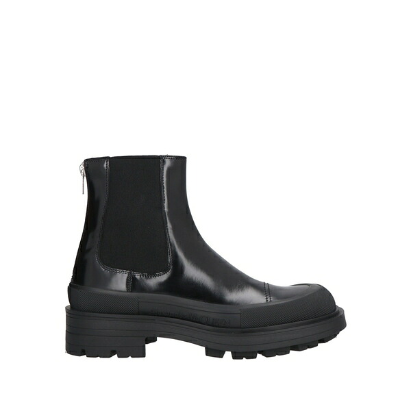 【貨物輸送無料】 マックイーン メンズ ブーツ シューズ Ankle boots Black