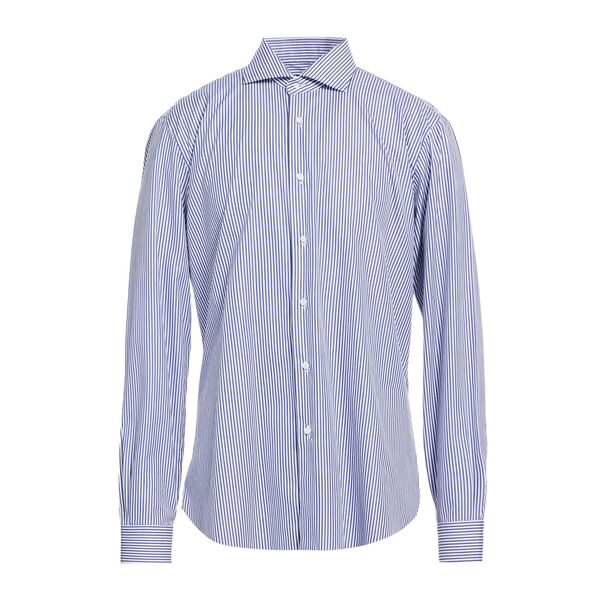 【送料無料】 バルバナポリ メンズ シャツ トップス Shirts Blue|asty