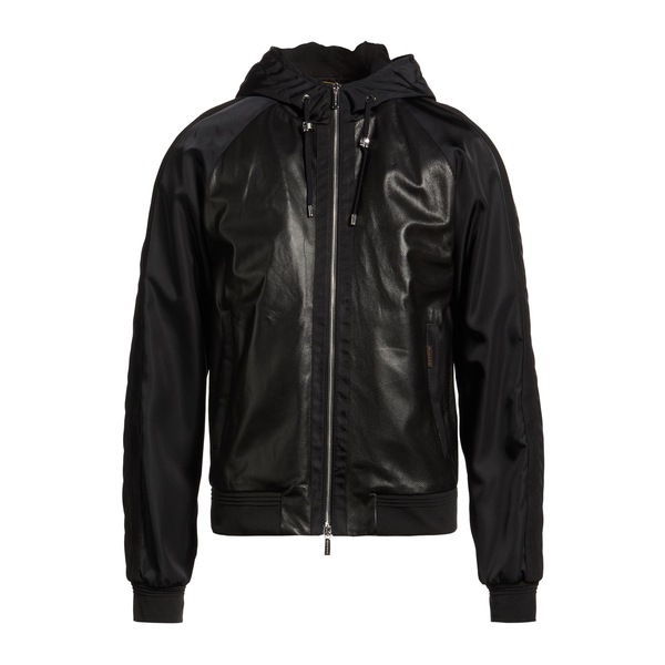 【貨物輸送無料】 ムーレー メンズ 上衣＆上衣 アウター Jackets Black