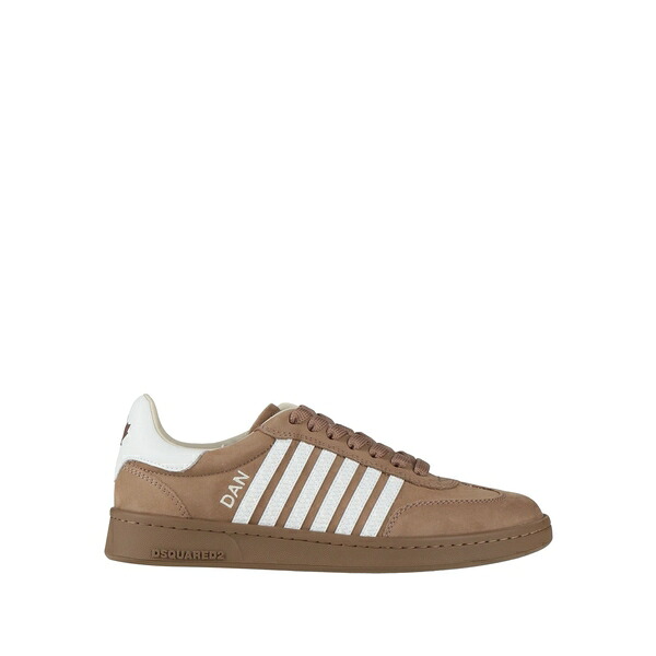 【貨物輸送無料】 ディースクエアード メンズ スニーカー シューズ Sneakers Brown 靴-スニーカー-メンズ靴