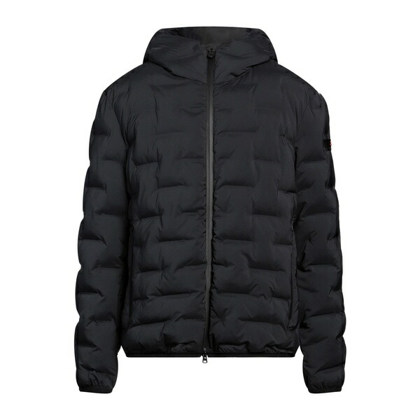 【送料無料】 ピューテリー メンズ ジャケット&ブルゾン アウター Puffers Black|asty