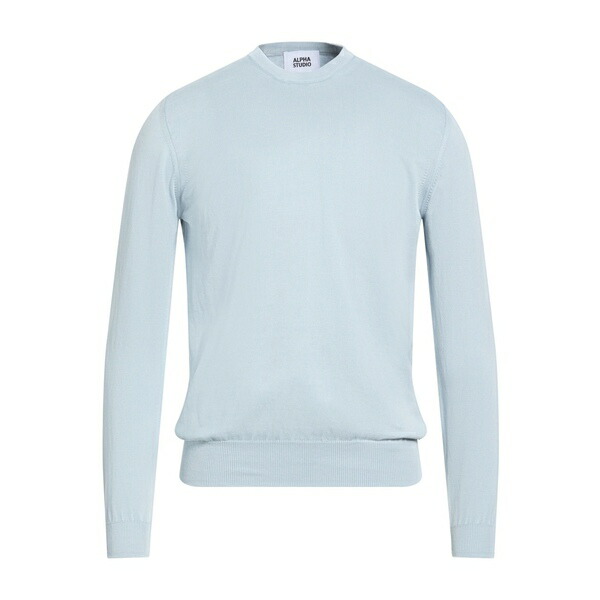 【貨物輸送無料】 アルファス テューディオ メンズ 編み物\u0026スウェーター アウター Sweaters Azure