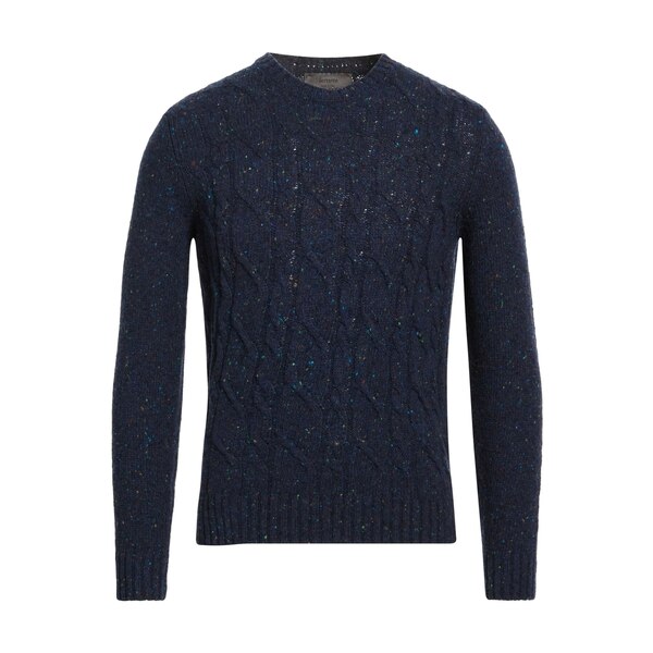 【貨物輸送無料】 フェランテ メンズ 編み物\u0026プルオーバー アウター Sweaters Blue