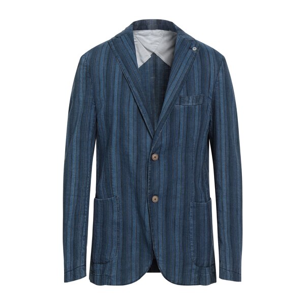 【送料無料】 バーバティー メンズ ジャケット＆ブルゾン アウター Blazers Blue｜asty