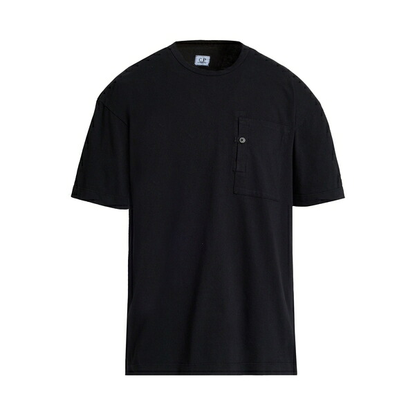 【貨物輸送無料】 シーピーカンパニー メンズ プルオーバー トップス T-shirts Black