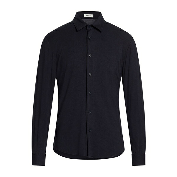 【貨物輸送無料】 沙子ロ メンズ プルオーバー トップス Shirts Blue