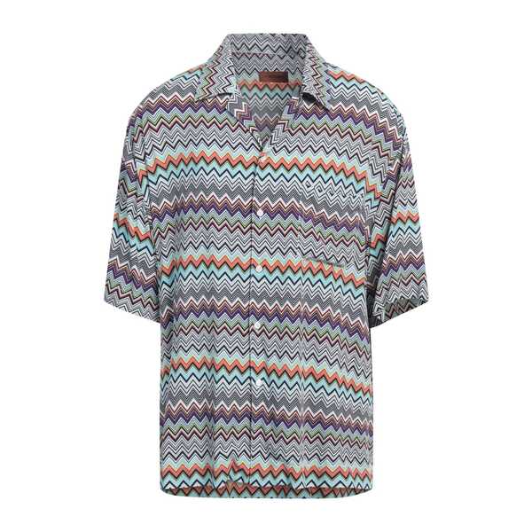 【送料無料】 ミッソーニ メンズ シャツ トップス Shirts White｜asty