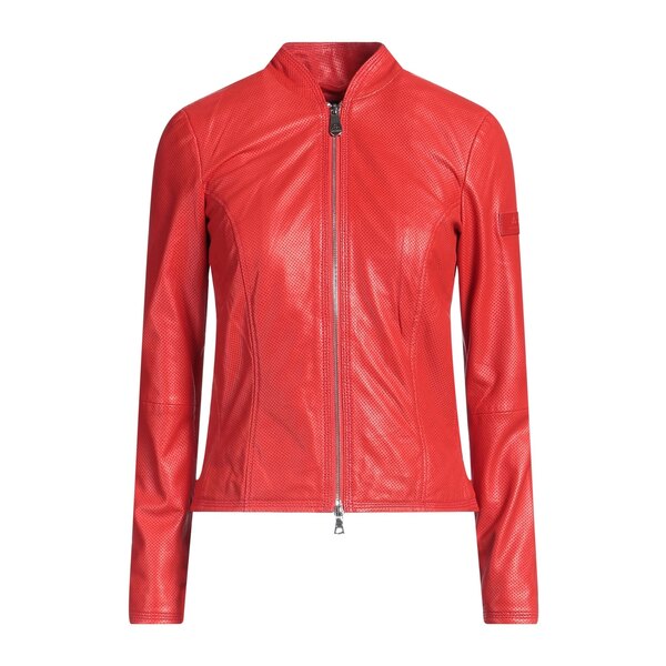 【送料無料】 ピューテリー レディース ジャケット&ブルゾン アウター Jackets Red|asty