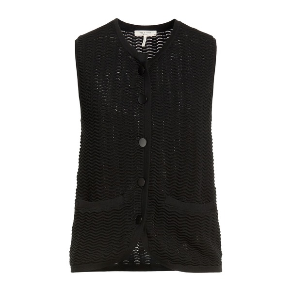 【送料無料】 ラグアンドボーン レディース ニット&セーター アウター Cardigans Black|asty