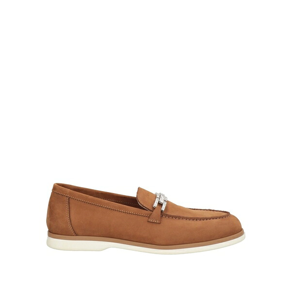 【貨物輸送無料】 ボールディーニ レディース スリッポン・ローファー シューズ Loafers Brown