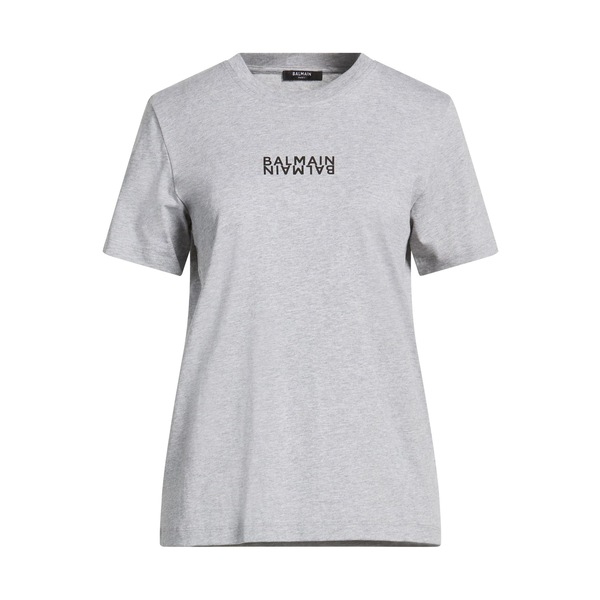 【貨物輸送無料】 バルマン レディース プルオーバー トップス T-shirts Grey