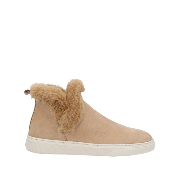 【貨物輸送無料】 ホー鵞鳥 レディース ブーツ シューズ Ankle boots Beige