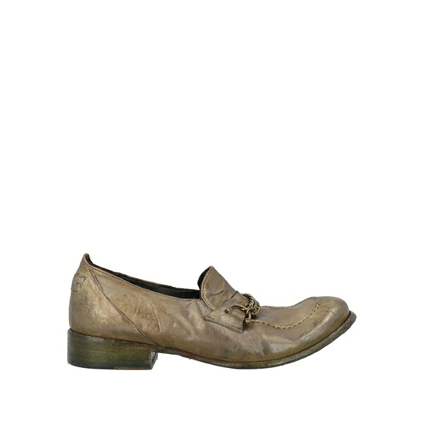 【貨物輸送無料】 ル ルエマルセル レディース スリッポン・ローファー シューズ Loafers Gold