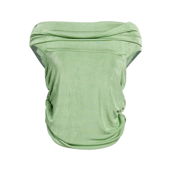 【送料無料】 ディキシー レディース Tシャツ トップス Tops Green|asty