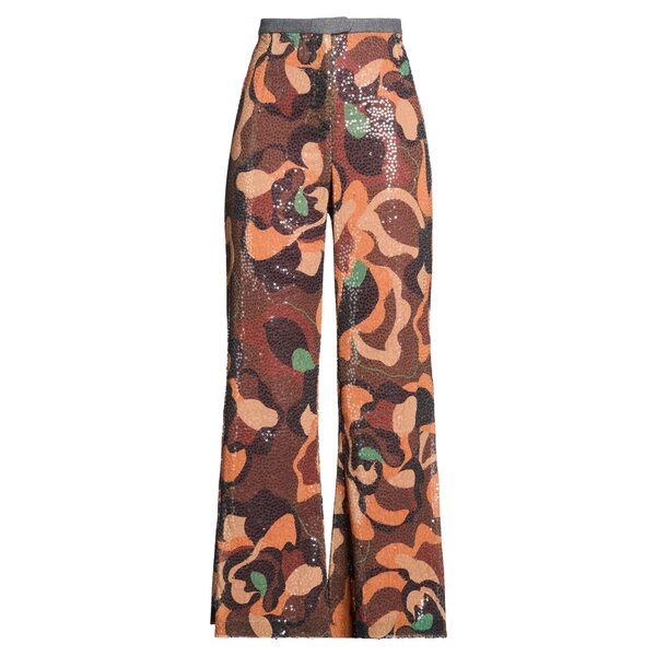 【貨物輸送無料】 マリパルミ レディース 心地好いズボン下 ボトムス Pants Brown