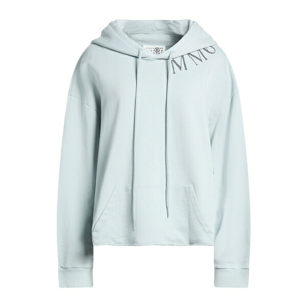 【貨物輸送無料】 マルタンマルジェラ レディース パーカー・スウェットシャツ アウター Sweatshirts Azure